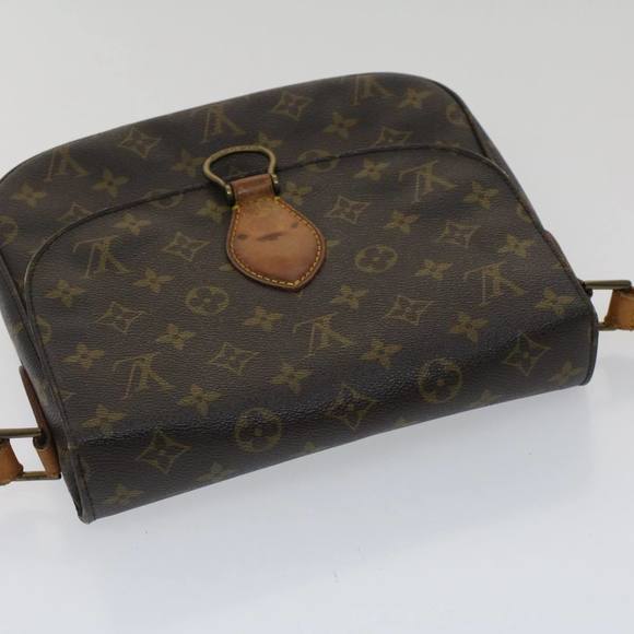 LOUIS VUITTON Monogram Saint Cloud GM Shoulder Bag M51242 LV Auth th3921 - Picture 6 of 16